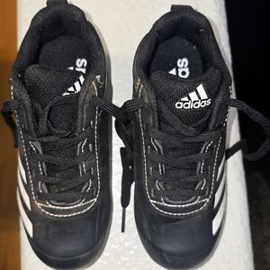 Black Adidas Kids Cleats